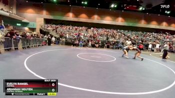 100 lbs Cons. Round 4 - Evelyn Rangel, Central vs Ariannah Nguyen, Central Catholic