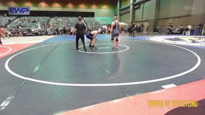 195 lbs 7th Place - Jesse Addington, South Bakersfield High School vs Ethan Naus, Elite Force Wrestling Club