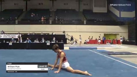 William Pyle - Floor, Roswell Gymnastics - 2021 USA Gymnastics Development Program National Championships