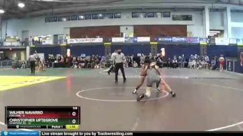 126 lbs Round 1 (3 Team) - Wilmer Navarro, Fox Lane vs Christopher Uptegrove, Starpoint HS