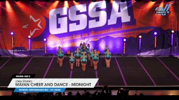 CNG Studio - Mayan Cheer and Dance - MIDNIGHT [2024 L2 Performance Rec - 14Y (NON) Day 2] 2024 GSSA Bakersfield Grand Nationals