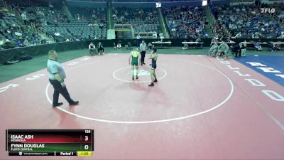 126 lbs Quarterfinal - Fynn Douglas, Floyd Central vs Isaac Ash, Monrovia