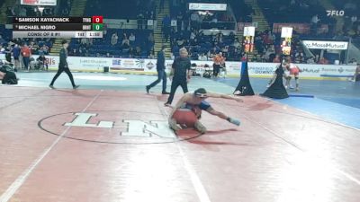 150 lbs Consi Of 8 #1 - Samson Xayachack, Tyngsborough/Dracut vs Michael Nigro, Braintree