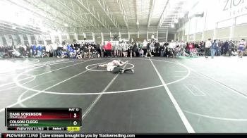 120 lbs Cons. Round 3 - Dane Sorenson, Cedar Valley vs Colson Clegg, American Fork