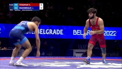 65 kg Qualif. - Vazgen Tevanyan, Armenia vs John Michael Diakomihalis, United States