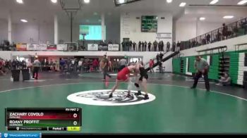 126 lbs Semifinal - Roany Proffit, Kemmerer vs Zachary Covolo, Rawlins