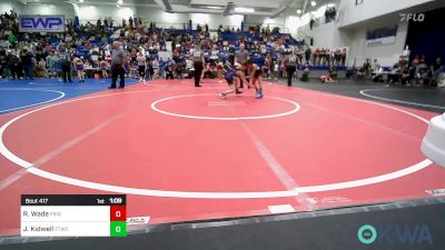 76 lbs Quarterfinal - Ryker Wade, Pirate Wrestling Club vs Jonathan Kidwell, Team Tulsa Wrestling Club