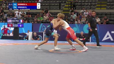 65 kg Repechage - Arseni Kikiniou, United States vs Kyliane Eddouh, France