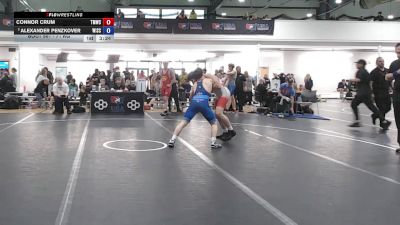 71 kg Quarters - Connor Crum, Thunder Mountain Wrestling Club vs Alexander Penzkover, Wisconsin
