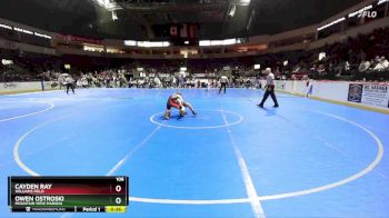 106 lbs Cons. Round 5 - Cayden Ray, Williams Field vs Owen Ostroski, Mountain View Marana