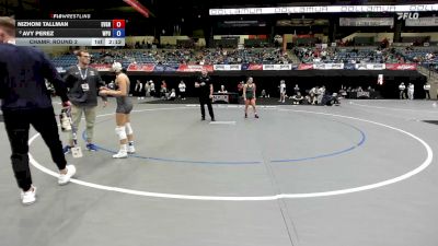 110 lbs Champ. Round 2 - Nizhoni Tallman, Evergreen State vs Avy Perez, William Penn