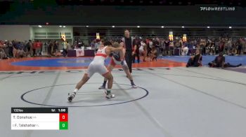 Match - Trenton Donahue, Pa vs Frankie Talshahar, Fl