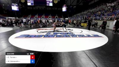 157 lbs Cons 8 #2 - Claudio Torres, FL vs Kael Voinovich, IA