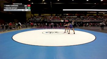 145 lbs Champ. Round 1 - Yaneli Carranza, Emporia HS vs Irelynn Diffley, Spring Hill HS