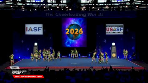 Casablanca Cheer - Cosmic 5 [2026 L5 International Open Semis] 2026 The Cheerleading Worlds
