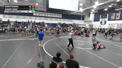 138 lbs Cons. Round 5 - Joseph Ramirez, El Modena vs Garrett Berry, Alta Loma
