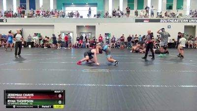 210 lbs Semis & 1st Wrestleback (8 Team) - Ryan Thompson, U2 Upstate Uprising vs Jeremiah Chavis, Florida Scorpions