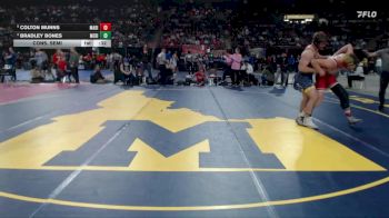 6A 190 lbs Cons. Semi - Colton Munns, Madison vs Bradley Bones, Meridian