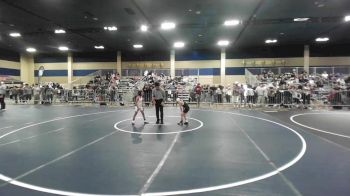 53 lbs Quarterfinal - Jarren Chacon, Juggernaut WC vs Joshua Garcia, Socal Grappling