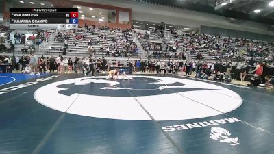 U23 Women - 50 lbs Semis - Ava Bayless, PA vs Julianna Ocampo, IN