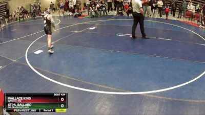 86 lbs Semifinal - Stihl Ballard, Colorado Outlaws vs Wallace King, Wasatch WC