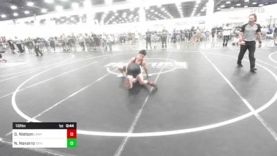 132 lbs Consi Of 8 #1 - Gage Nielson, Canyon View Falcons vs Nakoa Navarro, 10th Planet Las Vegas
