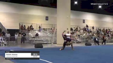 Nailah Adams - Floor, Pearland Elite #738 - 2021 USA Gymnastics Development Program National Championships