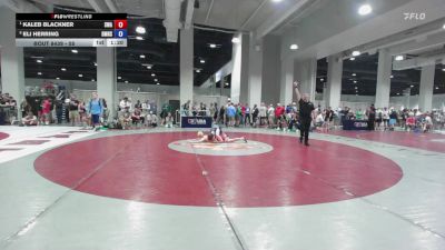 55 lbs Quarters - Kaleb Blackner, Sanderson Wrestling Academy vs Eli Herring, Bishop McCort High School Wrestling