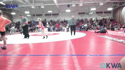 70 lbs Quarterfinal - William Henson, Fort Gibson Youth Wrestling vs King Walker, Tulsa Blue T Panthers