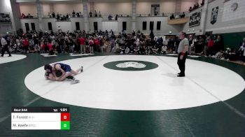 132 lbs Round Of 16 - Tristan Forest, Whitman-Hanson vs Matt Keefe, Bristol-Plymouth/Coyle Cassidy