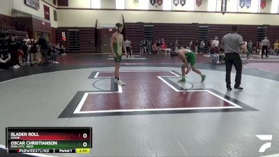 JV-10 lbs Cons. Semi - Slader Roll, Osage vs Oscar Christianson, Iowa City, West