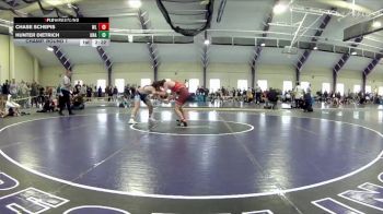 165 lbs Champ. Round 1 - Hunter Dietrich, Unattached vs Chase Schepis, West Liberty