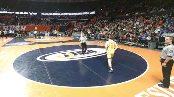 1A 157 lbs Cons. Semi - Landon Weidler, Belleville (Althoff Catholic) vs Charlie Wittmer, Warrensburg (W.-Latham)