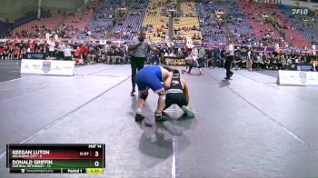 157 lbs Quarters & 1st Wb (16 Team) - Keegan Luton, Oklahoma City vs Donald Griffin, Central Methodist