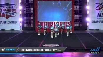 - Bannons Cheer Force Mystique [2019 Junior - Small 2 Day 1] 2019 NCA North Texas Classic