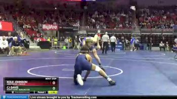 2 lbs Cons. Round 1 - CJ Davis, Norte Dame, Burlington vs Kole Johnson, Crestwood, Cresco