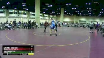 285 lbs Round 6 (10 Team) - Layton Schmick, Bubbletown Mat Club vs Austin Hoyle, Yuligan