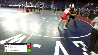 285 lbs Consi Of 16 #2 - Tony Dew, Milford vs John Bermudez, Minnechaug