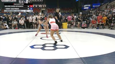 140 lbs Champ. Rd Of 32 - Melodie Guzik-Upchurch, New Jersey vs Jenny Gautreau, Pennsylvania