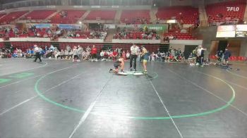 190 lbs Round 4 - Placement (4 Team) - Elias Aguirre, Northwest Eaton vs Fernando Salazar, Conroe Caney Creek