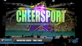 Rockstar Cheer - Ting Tings [2021 L1 Junior - Medium Day 1] 2021 CHEERSPORT National Cheerleading Championship