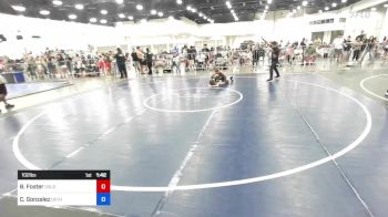 102 lbs Round Of 16 - Braiden Foster, Gold Rush Wrestling vs Collin Gonzalez, Dethrone WC