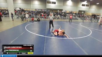 113 lbs Cons. Round 4 - Titan Friederichs, MN vs William Christopher, WI