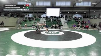 190 lbs Quarterfinal - Landon Fitzsimmons, Mount Saint Charles Academy vs John Bramlett, Christian Brothers High
