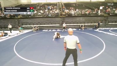 6A 215 lbs Cons. Round 1 - Wade Hopkin, Riverton vs Cooper Stositch, Lone Peak