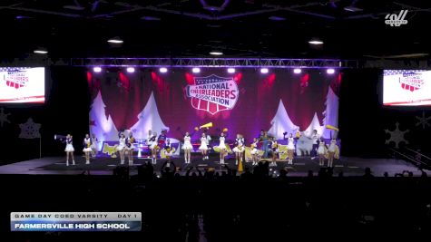 Farmersville High School [2025 Game Day Coed Varsity Day 1] 2025 NCA State of Texas Regional