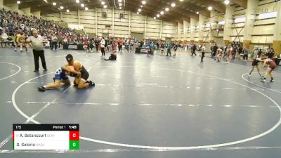 175 lbs Cons. Round 4 - Adrian Betancourt, Beaver vs Diego Solorio, Wasatch