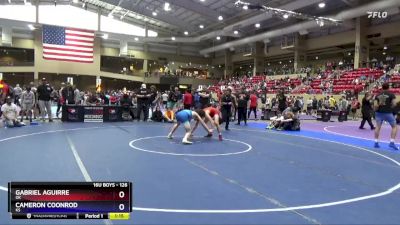 126 lbs Cons. Round 5 - Gabriel Aguirre, OK vs Cameron Coonrod, KS