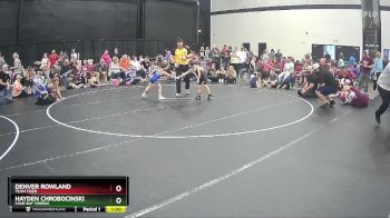 53 lbs Round 2 - Denver Rowland, Team Tiger vs Hayden Chrobocinski, Cane Bay Cobras