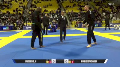 Ryne Lee Sandhagen vs Enloe Boyd, III 2025 Master International IBJJF Jiu-Jitsu North American Championship